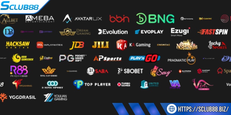 Giới thiệu Sclub88 liên kết hơn 100 đối tác phát triển game
