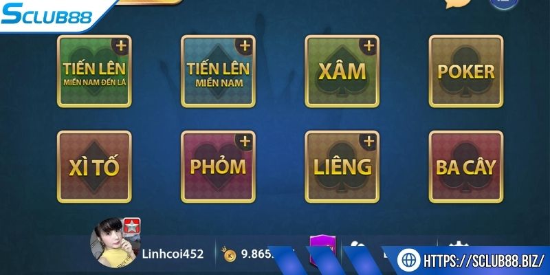 Khuyến mãi hấp dẫn dành riêng cho game bài Sclub88